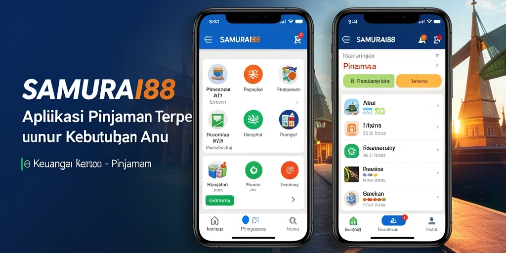 Antarmuka pengguna SAMURAI88 yang intuitif dan mudah digunakan.