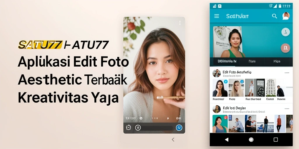 Tampilan antarmuka SATU77 yang bersih dan user-friendly.