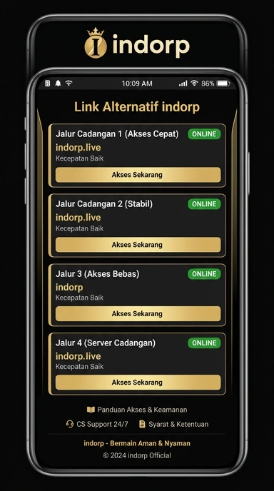 Halaman Link Alternatif Indorp untuk Pengguna Android